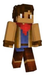 tussock and copper Minecraft skin — Classic model — first worn by slushyk1ng