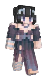 oxford blue and givry Minecraft skin — Slim model — first worn by Ltrly_Noelle