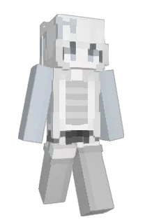 Front of Loner's skin