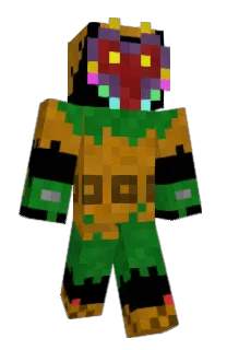 Front of KeraKane's skin