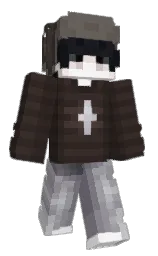 cocoa brown and woody brown Minecraft skin — Classic model