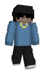 UTNG's Minecraft skin wearing the Migrator cape