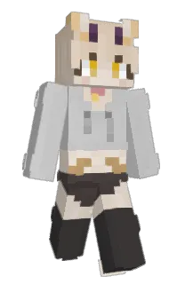 Front of Yxillo's skin