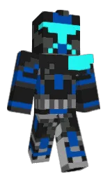 Chewy777's Minecraft skin wearing the Migrator cape