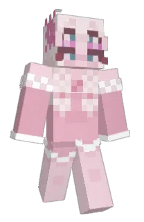 Front of Cupiepuff's skin