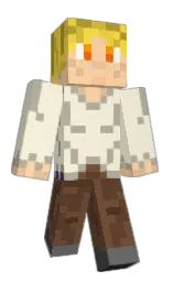 Hazard1800's Minecraft skin wearing the Migrator cape