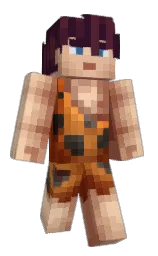 tamarind and ironstone Minecraft skin — Classic model — first worn by Anonymous_Tanuki