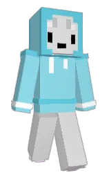 cornflower and mercury Minecraft skin — Slim model