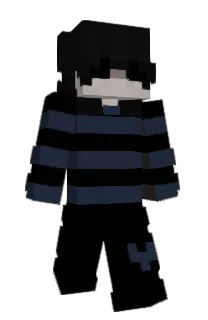 Front of Hydy's skin