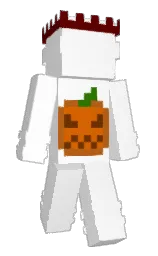 white and rosewood Minecraft skin — Classic model