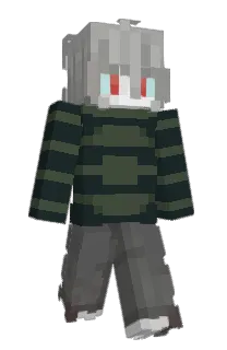 Front of Karaxez's skin