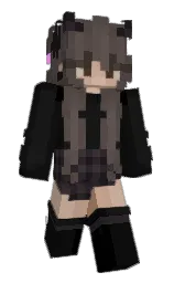 emperor and cod gray Minecraft skin — Slim model