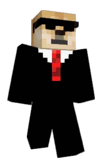 Front of Vex747's skin