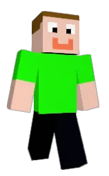Mineralny's Minecraft skin wearing the Cherry Blossom cape