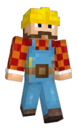 Krissix's Minecraft skin wearing the Realms Mapmaker cape