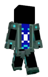 USUDIE's Minecraft skin wearing the Twisted cape