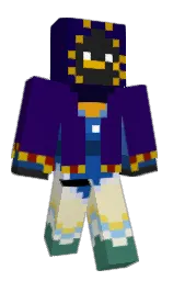 Hibi191's Minecraft skin wearing the Migrator cape