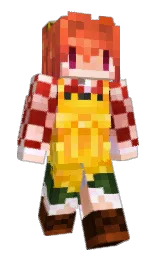nonclione's Minecraft skin wearing the Pan cape