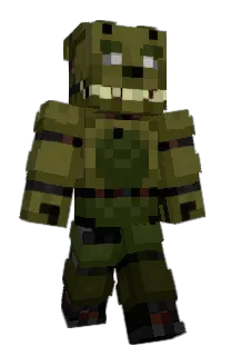 Front of HunterBlood's skin