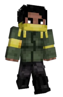 Front of Mikanty's skin