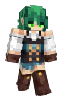 Front of Shilolen's skin