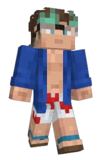 Front of Minecraft skin