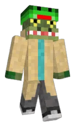 parsley and forest green Minecraft skin — Classic model — first worn by marou0