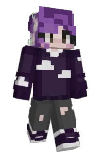 Front of skulliebiter's skin