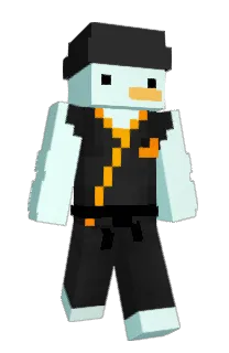 Front of blucu's skin
