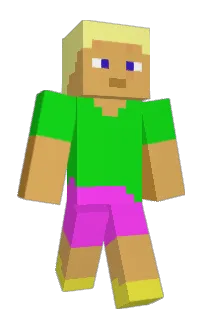 Front of Minecraft skin