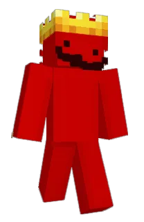 Front of ISplashURed's skin