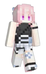 serenade and white Minecraft skin — Slim model — first worn by VotMelon