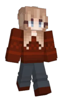 Front of CloudIris's skin