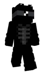 black and tuna Minecraft skin — Slim model