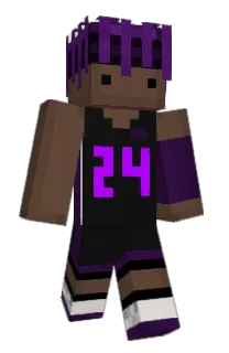 Front of eDewey's skin