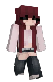 Front of Fumikaa's skin