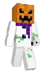 white and gamboge Minecraft skin — Classic model — first worn by Bulldogboy64