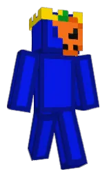 ultramarine and blue Minecraft skin — Classic model