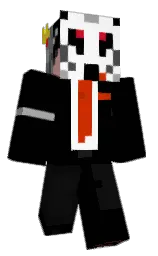 black and careys pink Minecraft skin — Classic model — first worn by L7093
