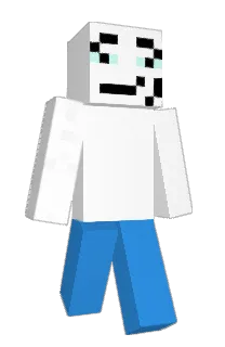 Front of Minecraft skin