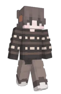 Front of Britee's skin