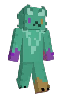 Front of Bagoffish's skin