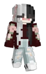 FlottaMaus's Minecraft skin wearing the Minecraft Experience cape