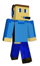 GAMERBOT1000's Minecraft skin wearing the Vanilla cape