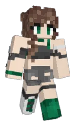Slim Minecraft skin