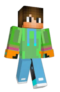 Front of Minecraft skin