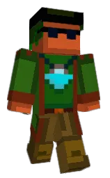 dell and west coast Minecraft skin — Classic model — first worn by KapitanOpoleo