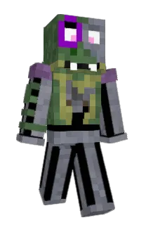 Front of Thaneiak's skin
