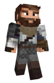 Front of Terd's skin