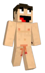 peach orange and manhattan Minecraft skin — Classic model — first worn by Piwoj